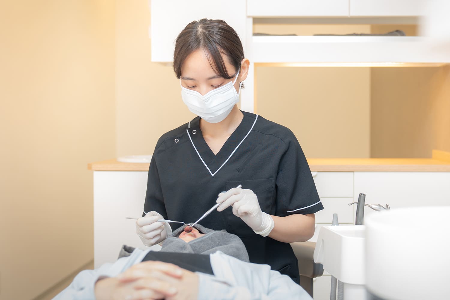 歯ぐきの精密検査