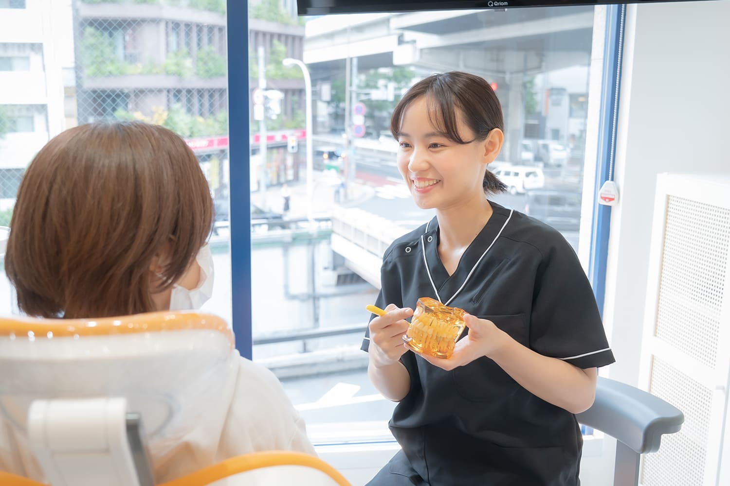 歯科医院でのケアで、検診が楽しみに